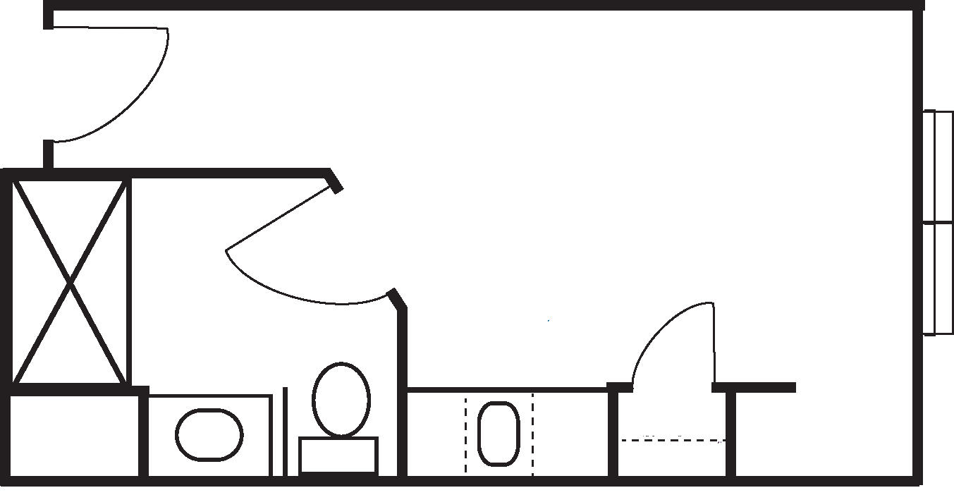Plan drawing, Small Studio