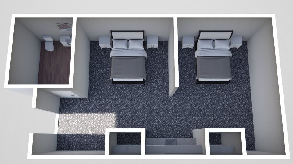 Furnished render, Companion Apartment