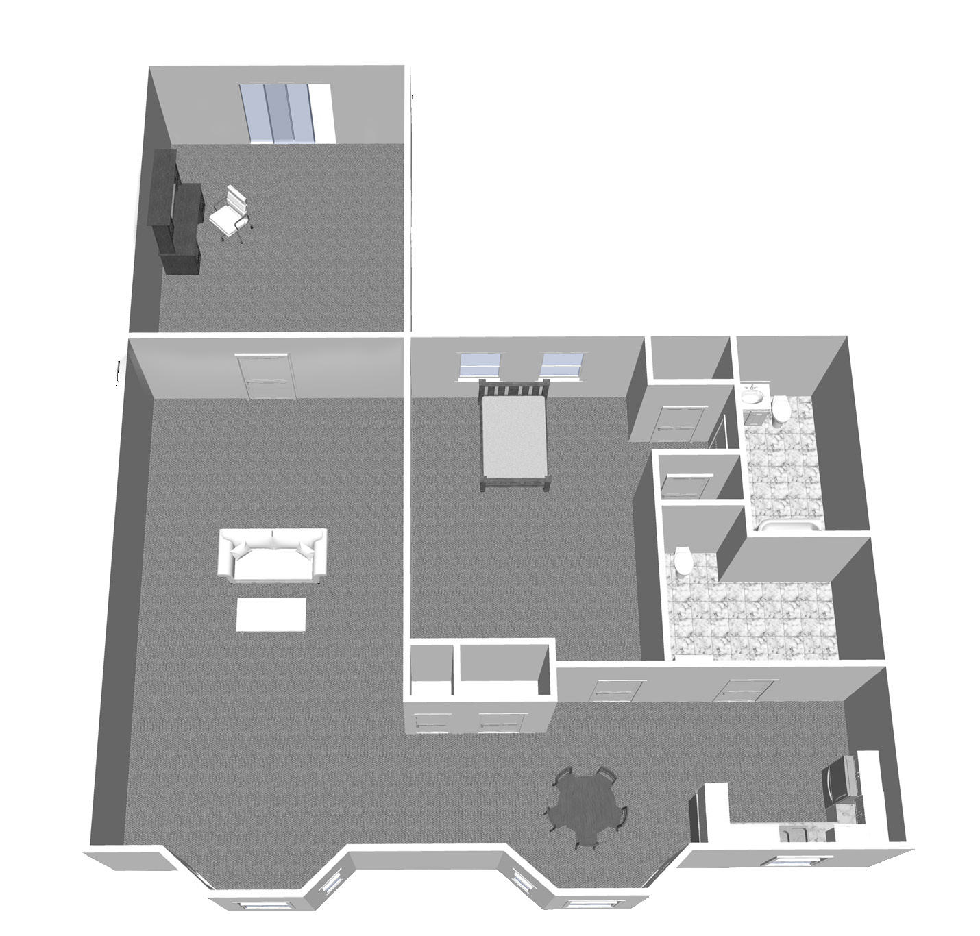 Furnished render, Zionsville Meadows
